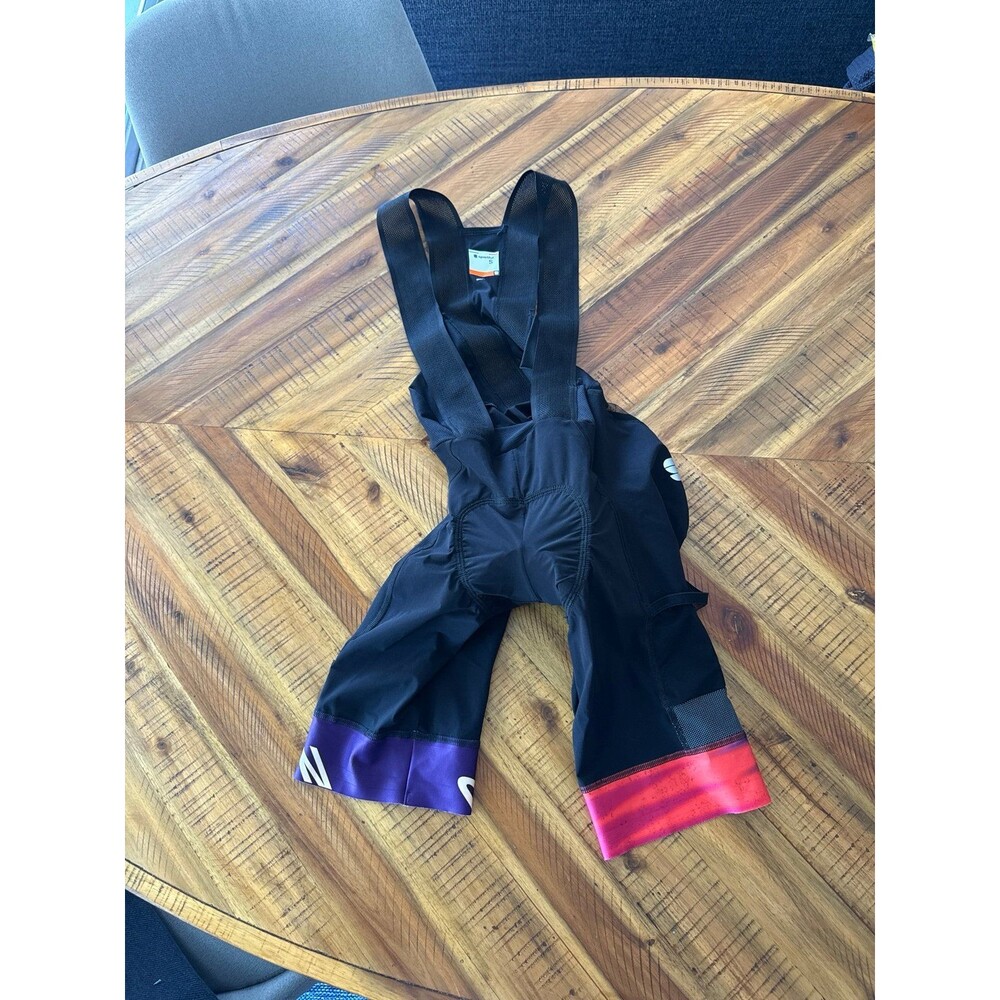 Sportful Cycling Bib Shorts Men’s Small Padded Chamois Road Bike Black